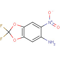 1644-86-6 2,2-Difluoro-6-nitro-benzo[1,3]dioxol-5-ylamine chemical structure
