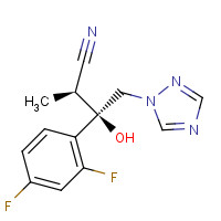 170862-36-9 (aS,bR)-b-(2,4-Difluorophenyl)-b-hydroxy-a-methyl-1H-1,2,4-triazole-1-butanenitrile chemical structure