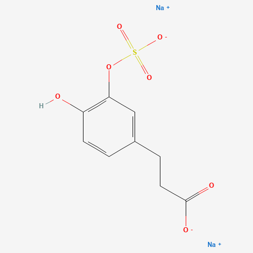 1187945-70-5 Dihydro Caffeic Acid 3-O-Sulfate Sodium Salt chemical structure