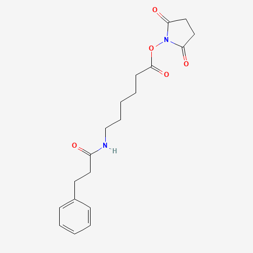 334616-48-7 N-Dihydrocinnamoylaminocaproic Acid N-Hydroxysuccinimide Ester chemical structure