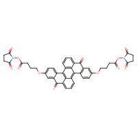 243670-15-7 1,1'-[(8,16-Dihydro-8,16-dioxodibenzo[a,j]perylene-2,10-diyl)bis[oxy(1-oxo-4,1-butanediyl)oxy]]bis-2,5-pyrrolidinedione chemical structure
