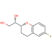 303176-43-4 (1'S,2R)-2-(1',2'-Dihydroxyethyl)-6-fluorochromane chemical structure
