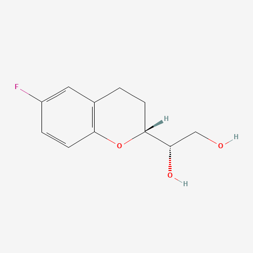 303176-43-4 (1'S,2R)-2-(1',2'-Dihydroxyethyl)-6-fluorochromane chemical structure