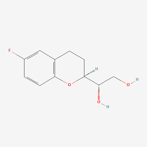 905454-57-1 (1'S,2S)-2-(1',2'-Dihydroxyethyl)-6-fluorochromane chemical structure
