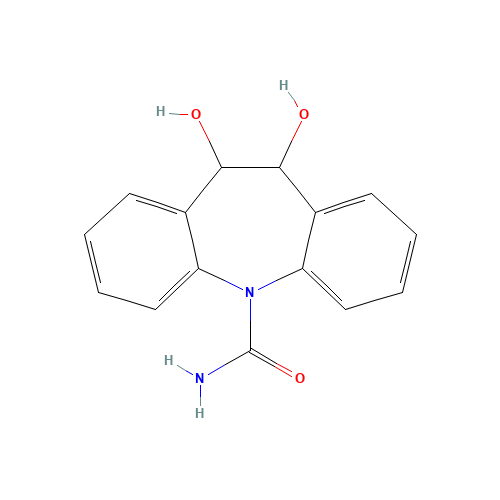 35079-97-1 rac trans-10,11-Dihydro-10,11-dihydroxy Carbamazepine chemical structure