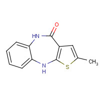 221176-49-4 5,10-Dihydro-2-methyl-4H-thieno[2,3-b][1,5]benzodiazepin-4-one(Olanzapine Impurity) chemical structure