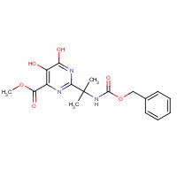 519032-08-7 1,6-Dihydro-5-hydroxy-2-[1-methyl-1-[[benzylcarbamoyl]amino]ethyl]-6-oxo-4-pyrimidinecarboxylic Acid chemical structure