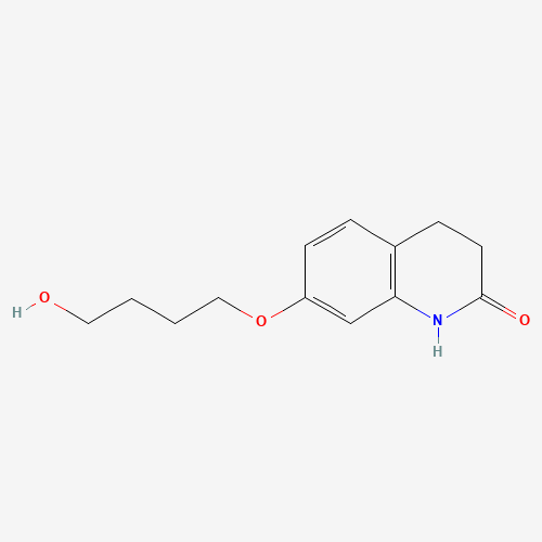 889443-20-3 3,4-Dihydro-7-(4-hydroxybutoxy)-2(1H)-quinolinone chemical structure