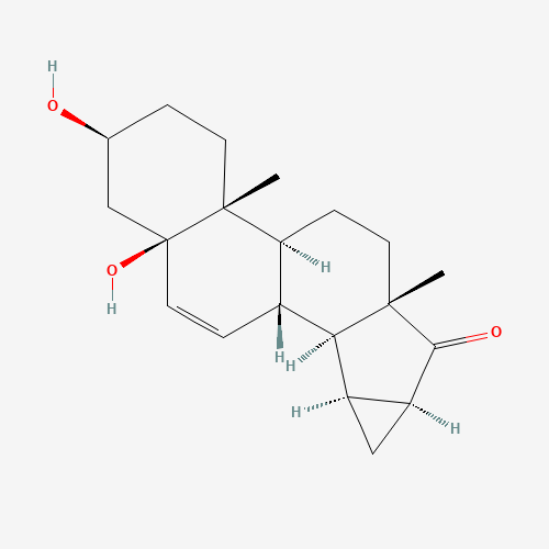 82543-15-5 3b,5-Dihydroxy-15b,16b-methylene-5b-androst-6-en-17-one chemical structure