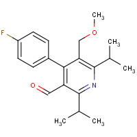 169196-11-6 2,6-Diisopropyl-4-(4-fluorophenyl)-5-methoxymethylpyridine-3-carboxaldehyde chemical structure
