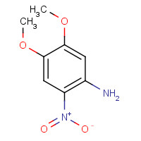 7595-31-5 4,5-Dimethoxy-2-nitroaniline chemical structure