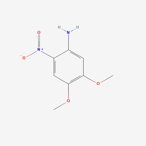 7595-31-5 4,5-Dimethoxy-2-nitroaniline chemical structure