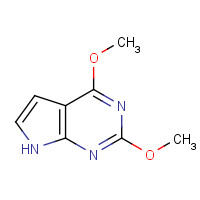90057-09-3 2,6-Dimethoxy-7-deazapurine chemical structure