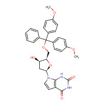 869355-16-8 5'-O-(4,4'-Dimethoxytrityl)-7-deaza-2'-deoxyxanthosine chemical structure