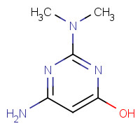 76750-84-0 2-Dimethylamino-4-hydroxy-6-aminopyrimidine chemical structure