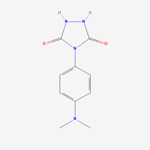 883455-55-8 4-[4-(Dimethylamino)phenyl]-1,2,4-triazolidine-3,5-dione chemical structure