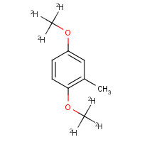 58262-06-9 2,5-Dimethoxy-d6-4-methyl-benzene chemical structure