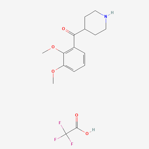 139290-73-6 (2,3-Dimethoxyphenyl)-4-piperidinylmethanone Trifluoroacetate chemical structure