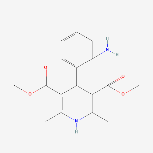 21889-33-8 Dimethyl 1,4-Dihydro-2,6-dimethyl-4-(2'-aminophenyl)-pyridine-3,5-dicarboxylate chemical structure