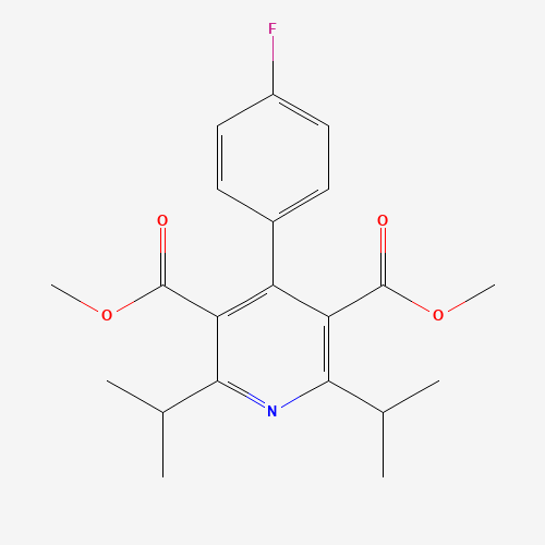 122549-42-2 Dimethyl 2,6-Diisopropyl-4-(4-fluorophenyl)-pyridine-3,5-dicarboxylate chemical structure