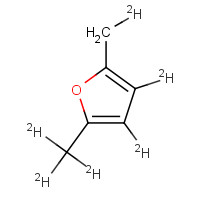 121571-93-5 2,5-Dimethylfuran-d6 chemical structure