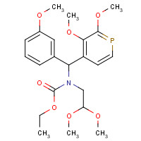 344578-06-9 2,2-Dimethoxyethyl[(dimethoxyphosphinyl)(3-methoxyphenyl)methyl]carbamic Acid Ethyl Ester chemical structure