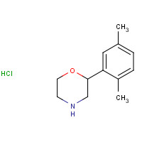 92902-99-3 3,6-Dimethyl-2-phenyl Morpholine Hydrochloride chemical structure