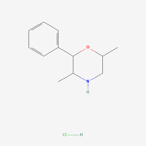 92902-99-3 3,6-Dimethyl-2-phenyl Morpholine Hydrochloride chemical structure