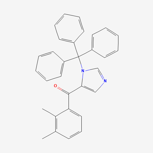 176721-02-1 (2,3-Dimethylphenyl)[1-(trityl)-1H-imidazol-4-yl]methanone chemical structure