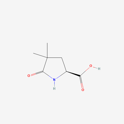 1217832-12-6 (2S)-4,4-Dimethyl-pyroglutamic Acid chemical structure