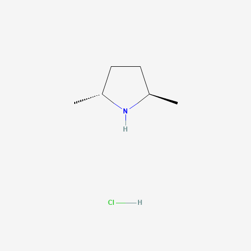 70144-18-2 (-)-(2R,5R)-2,5-Dimethylpyrrolidine, Hydrochloride, 90% (contains meso-isomer) chemical structure