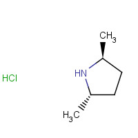 138133-34-3 (2S,5S)-2,5-Dimethylpyrrolidine Hydrochloride chemical structure