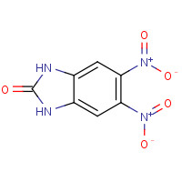 3705-86-0 5,6-Dinitro-1,3-dihydro-benzoimidazol-2-one chemical structure