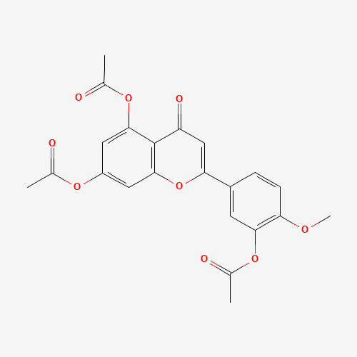 3162-05-8 Diosmetine Triacetate chemical structure