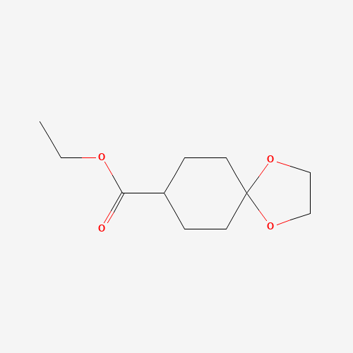 1489-97-0 1,4-Dioxaspiro[4.5]decane-8-carboxylic Acid Ethyl Ester chemical structure