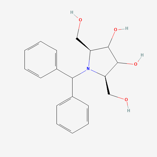 132198-31-3 N-Diphenylmethyl 2,5-Anhydro-2,5-imino-D-glucitol chemical structure