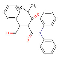 444577-70-2 N,3-Diphenyl-2-(2-methyl-1-oxopropyl)4-oxo-N-benzenebutanamide chemical structure