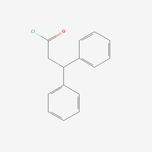 37089-77-3 3,3-Diphenylpropionyl Chloride chemical structure
