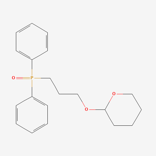 503817-58-1 Diphenyl[3-[(tetrahydro-2H-pyran-2-yl)oxy]propyl]phosphine Oxide chemical structure