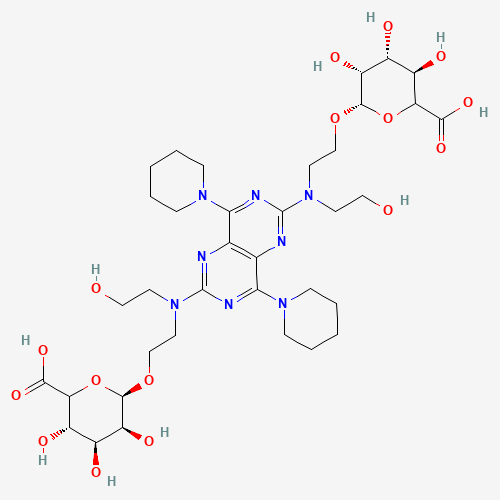 107136-95-8 Dipyridamole Di-O-b-D-glucuronide chemical structure