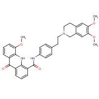 143664-11-3 Elacridar chemical structure