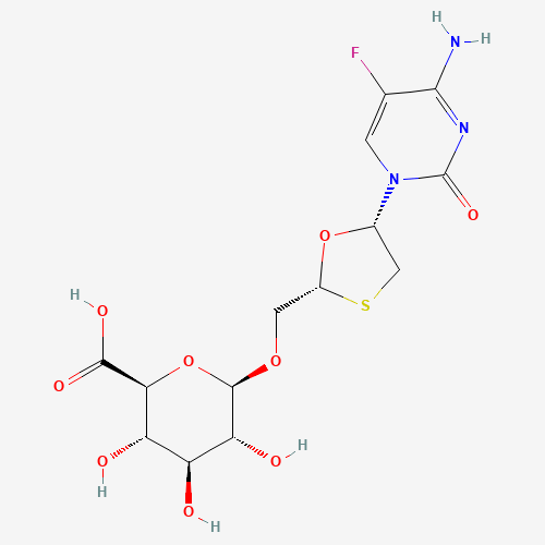 152128-78-4 (-)-Emtricitabine O-b-D-Glucuronide chemical structure