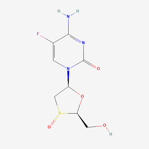 152128-77-3 (-)-Emtricitabine S-Oxide chemical structure