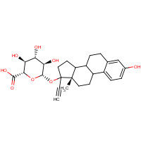 75803-39-3 Ethynyl Estradiol 17-b-D-Glucuronide chemical structure