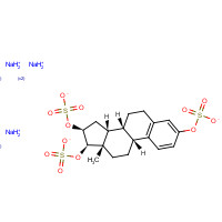 100940-55-4 Estriol Trisulfate Trisodium Salt chemical structure