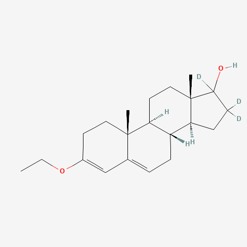 165304-83-6 3-Ethoxy-androsta-3,5-dien-17-ol-d3 chemical structure