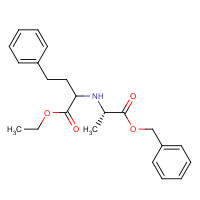 93836-47-6 (-)-N-(1-R-Ethoxycarbonxyl-3-phenylpropyl)-D-alanine, Benzyl Ester chemical structure