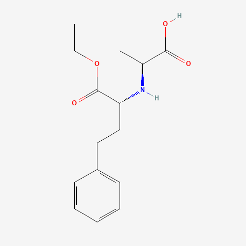 84324-12-9 (-)-N-[1-(R)-Ethoxycarbonxyl-3-phenylpropyl]-L-alanine chemical structure