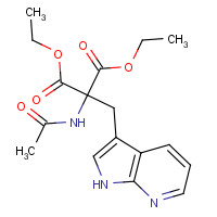 211179-97-4 Ethyl a-Acetamido-a-carbethoxy-b-(7-aza-3-indolyl)propionate chemical structure