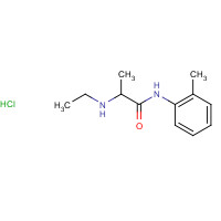 35891-75-9 2-(Ethylamino)-o-propionotoluidide Hydrochloride chemical structure